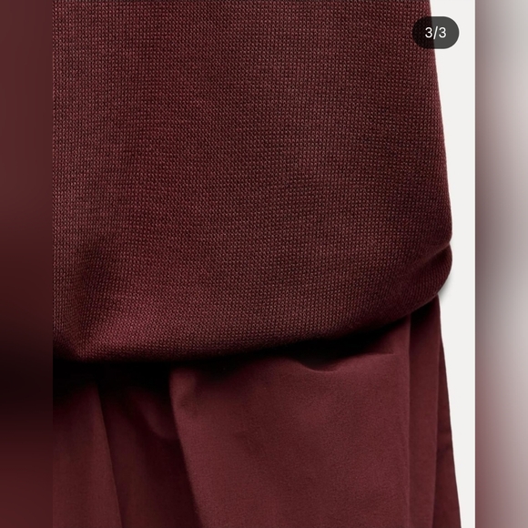 NWT Zara Combination Dress - Picture 4 of 4